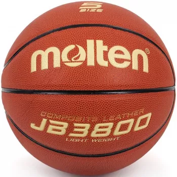 Molten B5C3800-L Basketball, Größe 5, Braun