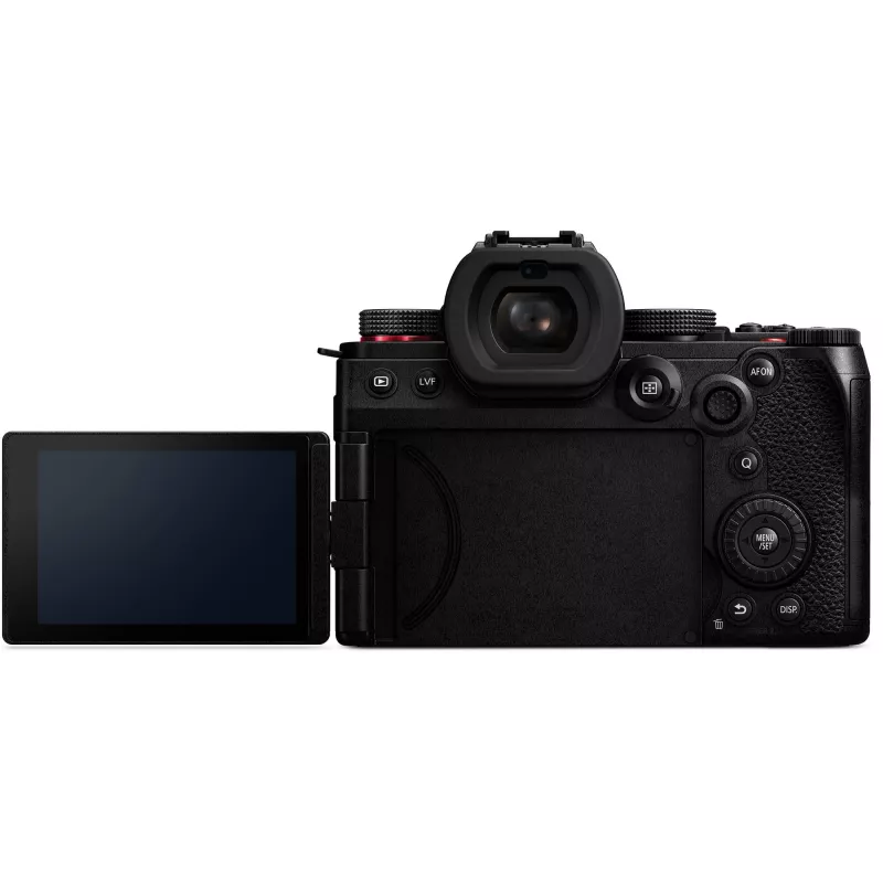 Panasonic Lumix DC-S5 Mark II Systemkamera Gehäuse (DC-S5M2E) - 24,2MP Vollformat-CMOS, 6K-Video, 5-Achsen-Stabilisierung, Schwarz