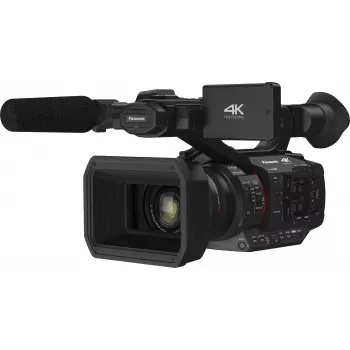 Panasonic HC-X2E 4K Ultra HD Profi-Camcorder mit 20x Leica Dicomar Objektiv, 5-Achsen Hybrid O.I.S.+, Dual XLR-Eingängen, 3G-SDI, Wi-Fi, Dual SD-Kartensteckplätzen