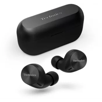 Technics EAH-AZ60M2EK True Wireless In-Ear-Kopfhörer mit Dual Hybrid Noise Cancelling, LDAC, 8-mm-Treibern, Multipoint, Schwarz