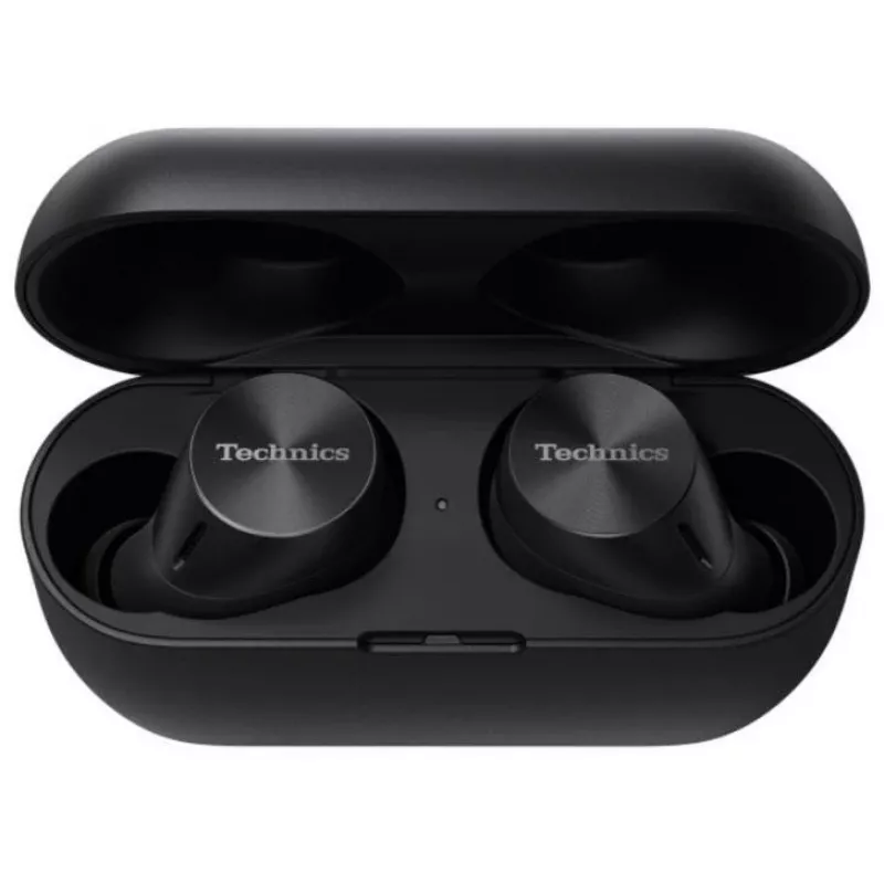 Technics EAH-AZ60M2EK True Wireless In-Ear-Kopfhörer mit Dual Hybrid Noise Cancelling, LDAC, 8-mm-Treibern, Multipoint, Schwarz