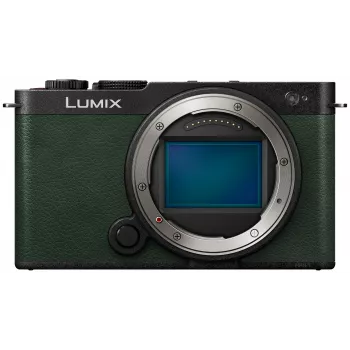 Panasonic Lumix DC-S9E-G Vollformat-Systemkamera mit 24,2MP CMOS-Sensor, 5-Achsen-Bildstabilisator, 6K-Video, L-Mount, Dunkeloliv