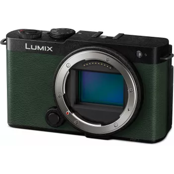 Panasonic Lumix DC-S9E-G Vollformat-Systemkamera mit 24,2MP CMOS-Sensor, 5-Achsen-Bildstabilisator, 6K-Video, L-Mount, Dunkeloliv