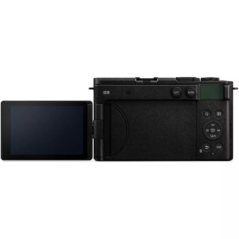 Panasonic Lumix DC-S9E-G Vollformat-Systemkamera mit 24,2MP CMOS-Sensor, 5-Achsen-Bildstabilisator, 6K-Video, L-Mount, Dunkeloliv