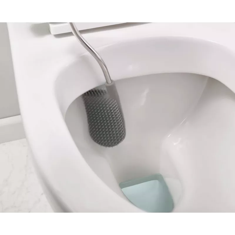 Joseph Joseph Flex Lite Toilettenbürste mit Halter Weiß