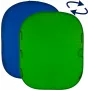 Manfrotto Chromakey-Hintergrund 1.8 x 2.1 m, Blau/Grün (LL LC5987)