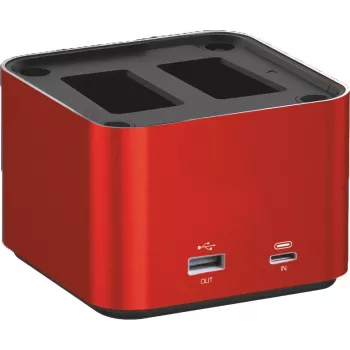 Hähnel ProCube 3 Twin Ladegerät für Canon-Kameras (1000 577.0)
