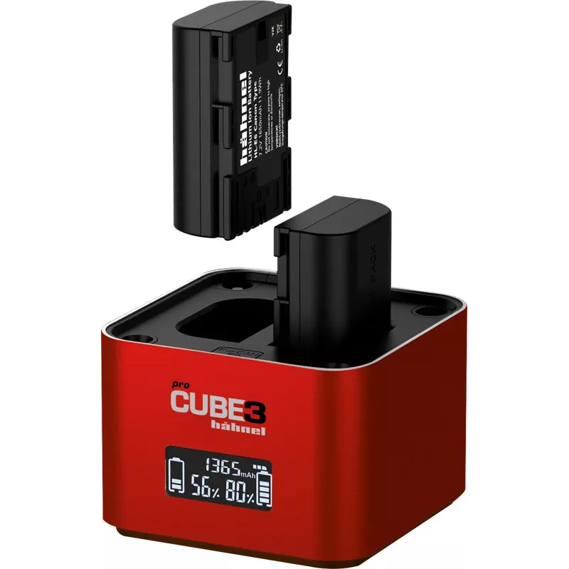 Hähnel ProCube 3 Twin Ladegerät für Canon-Kameras (1000 577.0)