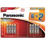 Panasonic Pro Power AAA Alkaline-Batterien LR03 8er-Pack (6+2 Bonus)