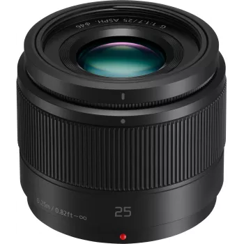 Panasonic H-H025ME-K Lumix G 25mm f/1.7 ASPH Objektiv - Schwarz
