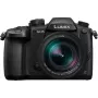 Panasonic Lumix DC-GH5LEG-K Systemkamera mit Leica DG Vario-Elmarit 12-60mm f/2.8-4 ASPH. POWER O.I.S. Objektiv, 20.3MP Micro Four Thirds, 4K 60p Video, 5-Achsen Dual I.S. 2, Wi-Fi/Bluetooth, Spritzwasser-/Frostschutz, Schwarz