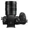 Panasonic Lumix DC-GH5LEG-K Systemkamera mit Leica DG Vario-Elmarit 12-60mm f/2.8-4 ASPH. POWER O.I.S. Objektiv, 20.3MP Micro Four Thirds, 4K 60p Video, 5-Achsen Dual I.S. 2, Wi-Fi/Bluetooth, Spritzwasser-/Frostschutz, Schwarz