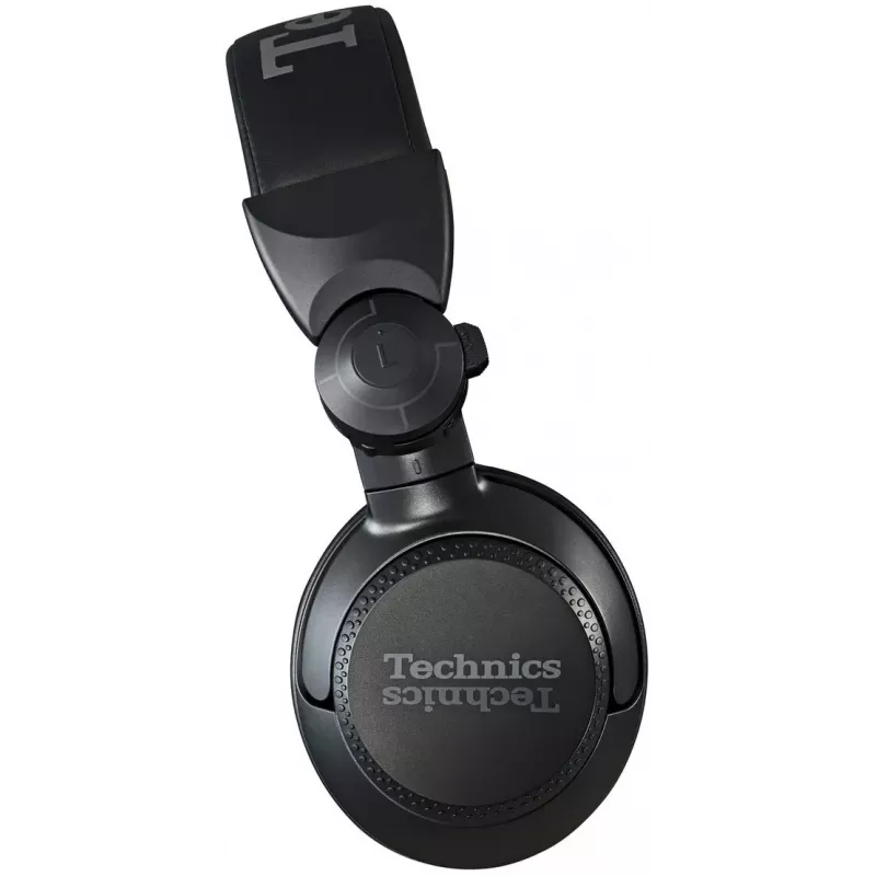 Technics EAH-DJ1200EK Professionelle DJ-Kopfhörer, Schwarz