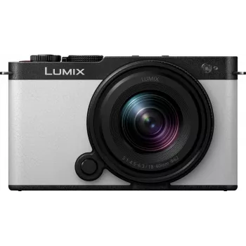 Panasonic Lumix DC-S9 Kamera mit 18-40mm Objektiv-Kit, Rauchweiß (DC-S9NE-W)