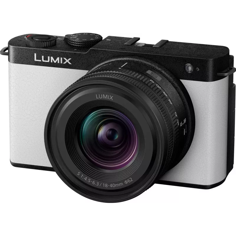 Panasonic Lumix DC-S9 Kamera mit 18-40mm Objektiv-Kit, Rauchweiß (DC-S9NE-W)