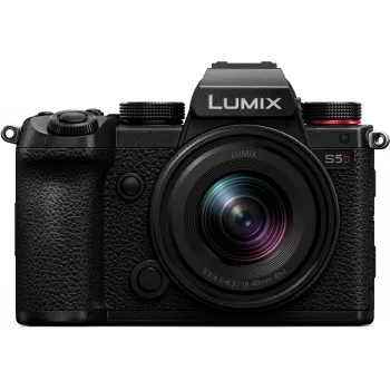 Panasonic Lumix DC-S5D Kamera mit 18-40mm Objektiv-Kit (DC-S5DNE-K)