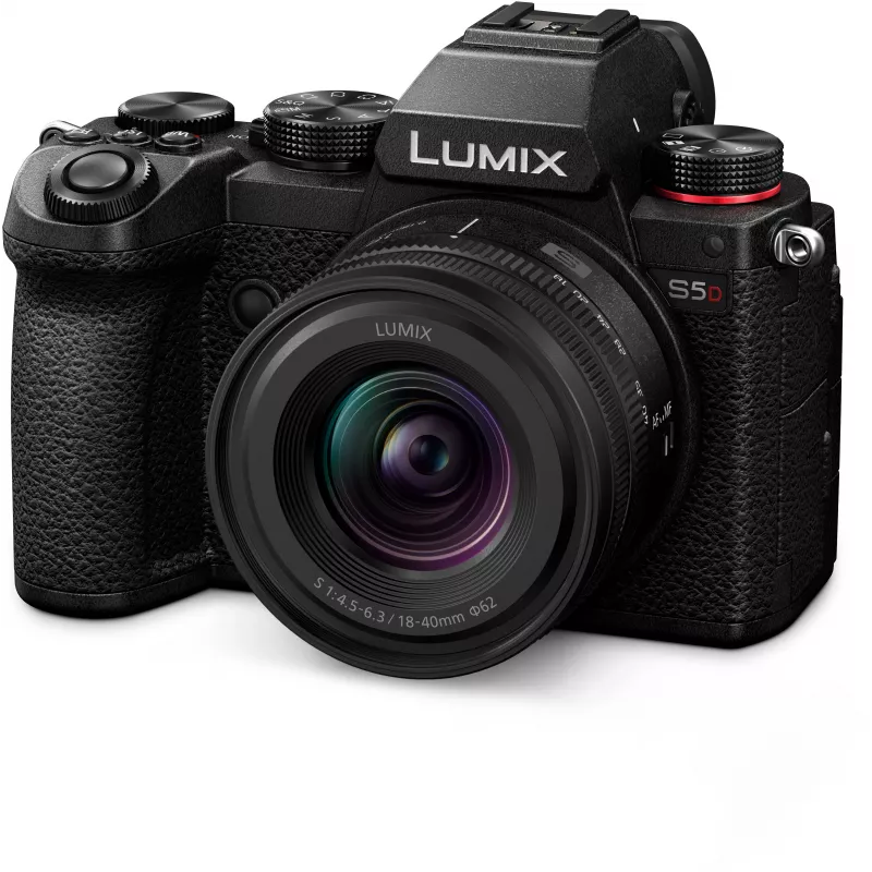 Panasonic Lumix DC-S5D Kamera mit 18-40mm Objektiv-Kit (DC-S5DNE-K)