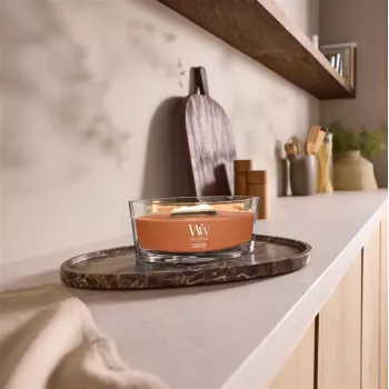 WoodWick Saffron Smoke Ellipse Duftkerze 453,6 g