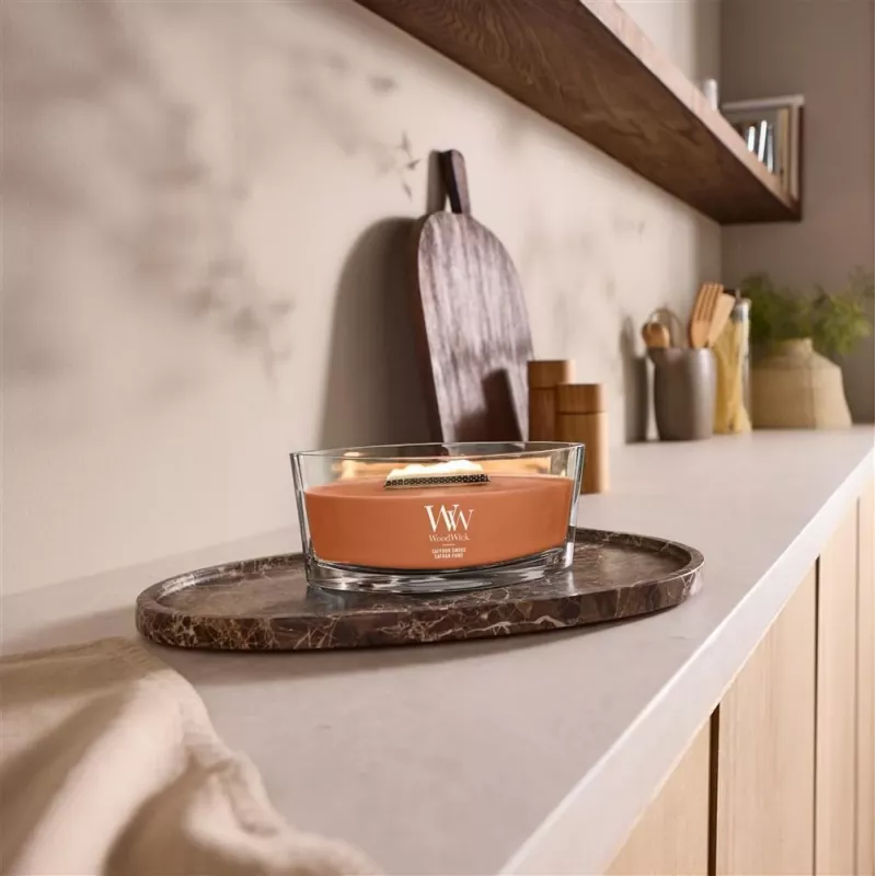 WoodWick Saffron Smoke Ellipse Duftkerze 453,6 g