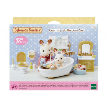 Sylvanian Families Landhausstil Badezimmer Möbel-Spielset