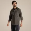 Craghoppers NosiLife Adventure LS Shirt III - Waldgrün (M)