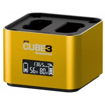 Hähnel ProCube 3 Twin Ladegerät für Nikon-Kameras (1000 577.1)