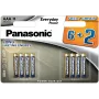 Panasonic Everyday Power AAA Alkaline Batterien LR03 8er-Pack (6+2 GRATIS)