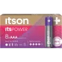 ITSON LR03IPO/8CB Alkaline AAA Batterien, 8er-Pack, 1,5V, lange Haltbarkeit