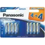 Panasonic Evolta LR6 Batterien, 4+4 Stück (LR6EGE/8BW 4+4F)