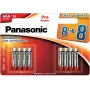 Panasonic Batteries LR03PPG/16BW 8+8 AAA Alkaline Batterien, 16er-Pack