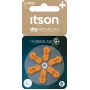 itson itsPREMIUM Zink-Luft-Hörgerätebatterie PR13IT/6RM (PR13(48)IT/6RM)