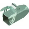HARTING Han M20 Kupplungsgehäuse, M20-Gewinde, Aluminium-Druckguss, IP65/IP67, Staubgrau