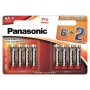 Panasonic Pro Power LR6 Batterien, 6+2 Stück (LR6PPG/8B (6+2))