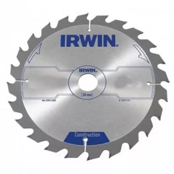 IRWIN WIDIA Kreissägeblatt 250mm x 30mm Bohrung, 40 Zähne, Hartmetallbestückt, ATB, für Holz