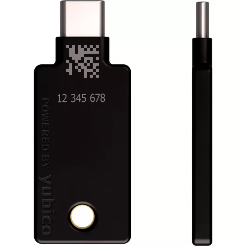 YubiKey 5C NFC Sicherheitsschlüssel - Schwarz/Gold