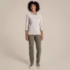 Craghoppers NosiLife Pro LS Shirt III Damen Reisehemd - Soft Mushroom, XS