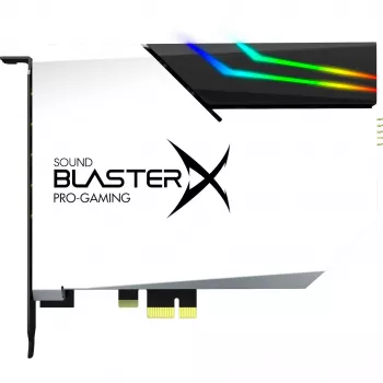 Creative Labs Sound BlasterX AE-5 Plus Pure Edition PCIe Gaming-Soundkarte