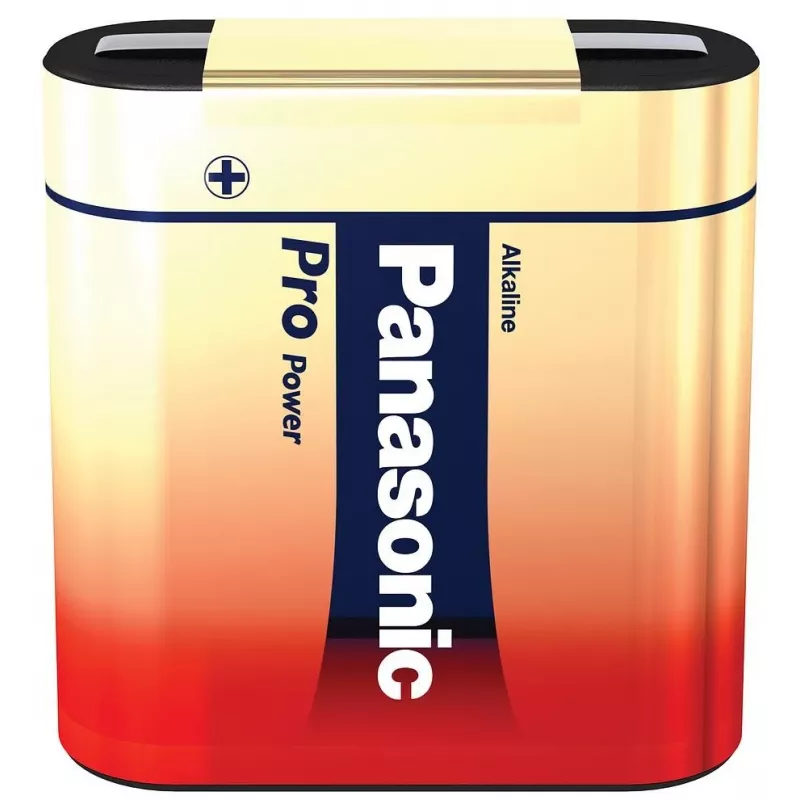 Panasonic Power Pack Gold 3LR12 4,5V Alkaline Flachbatterie - 1 Pack (Blister)