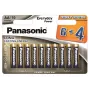 Panasonic Everyday Power Alkaline AA Batterien LR6 10er-Pack (6+4 Gratis) - 1,5V, 10 Jahre Lagerfähigkeit, Triple Tough Coating