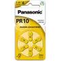 Panasonic Batteries PR-230(10)/6LB Zink-Luft-Hörgerätebatterien Größe 10, 1,45V, 100mAh, 6er-Pack