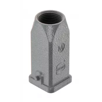 HARTING Han 3A Haube M20 gerader Kabelausgang staubgrau 19200031440