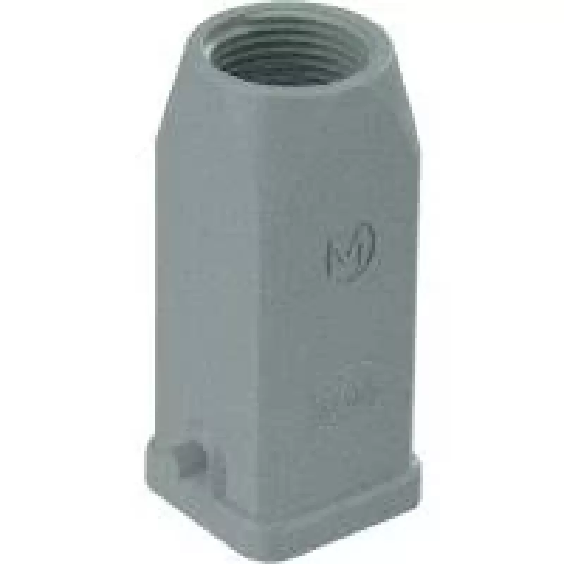 HARTING Han 3A Haube M20 gerader Kabelausgang staubgrau 19200031440