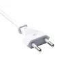 Akyga AK-RD-06A Netzkabel CEE 7/16 (Eurostecker) auf IEC C7, 2,5 A, 1,5 m, Weiß