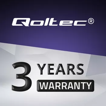 Qoltec 40W 19V 2.1A AC-Adapter für Asus-Laptops mit 2,5x0,7mm Hohlstecker
