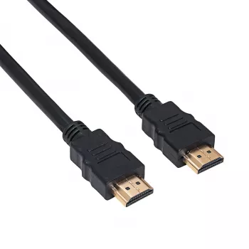 Akyga AK-HD-15A HDMI-1.4-Kabel High Speed mit Ethernet, 1,5 m, Schwarz