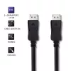 Qoltec DisplayPort v1.1 Stecker-Stecker 4K Kabel 5m Schwarz