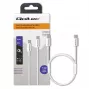 QOLTEC 52360 USB 2.0 Type-C Kabel 1,8 m Schwarz