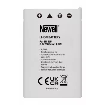 Newell Ersatzakku für Nikon EN-EL5 (Li-Ion, 3,7V, 1100mAh)