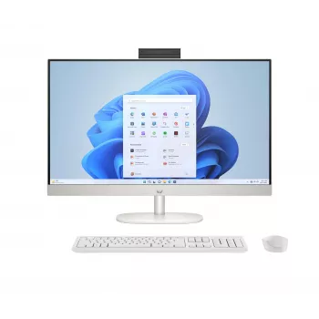 HP All-in-One 27-cr1002nq 27 Zoll QHD Touch All-in-One PC - Intel Core Ultra 7 155U, 16GB DDR5, 512GB SSD, Windows 11 Home, Keramikweiß