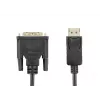 Accura DisplayPort auf DVI-D Adapterkabel 1,8 m Schwarz